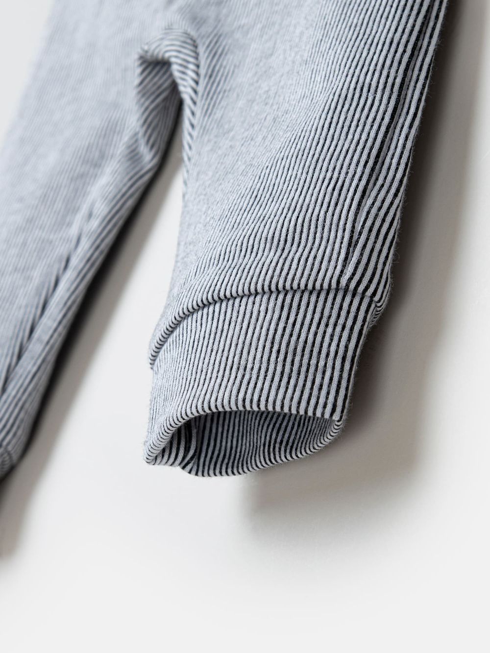 Джоггеры облегченные "Полоска Уголь" 0+