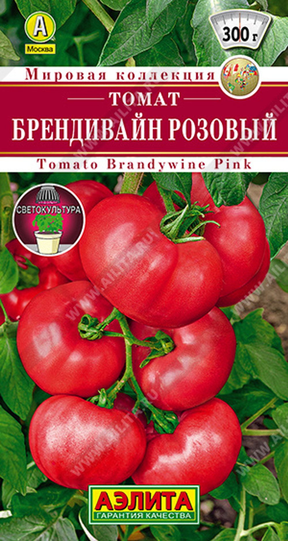 Томат Брендивайн розовый 20 шт (Аэлита)