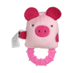 Погремушка развивающая мягкая с прорезывателем 7570