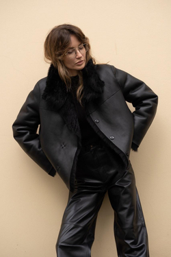 Двусторонняя куртка-дубленка Marilyn