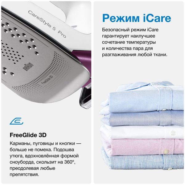 Парогенератор Braun CareStyle 5 Pro IS5155WH