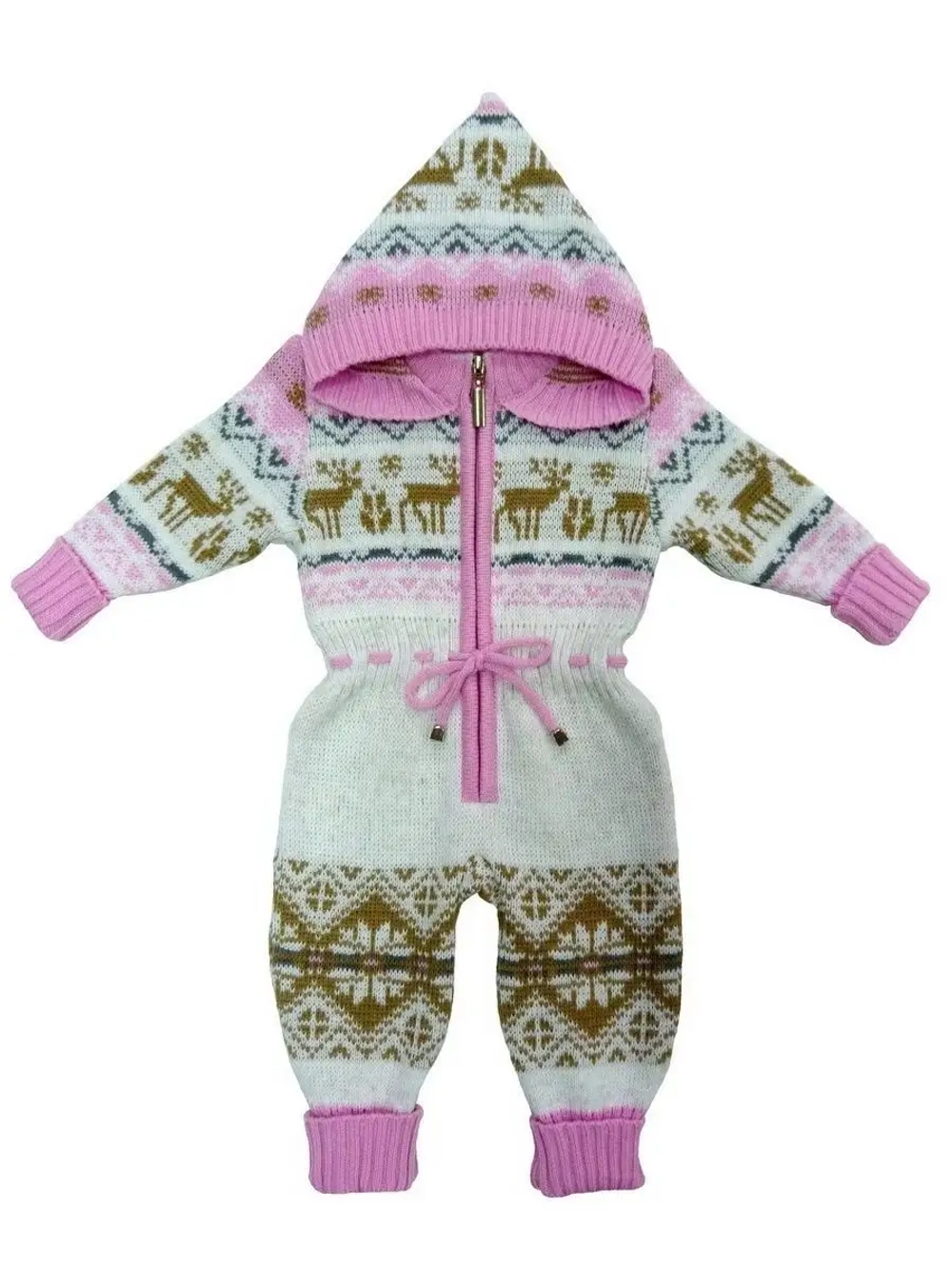 Комбинезон вязаный