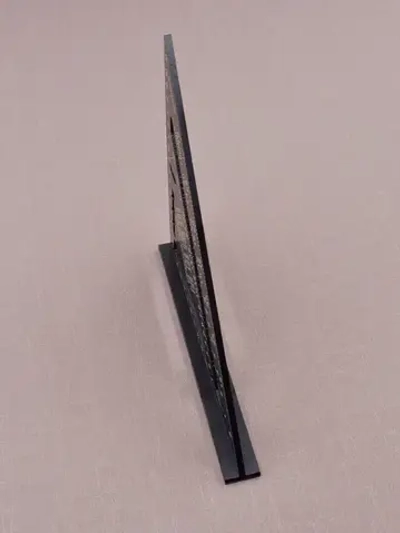 Угольник столярный линейка Свенсона метрический SKATA, 180мм, Алюминий