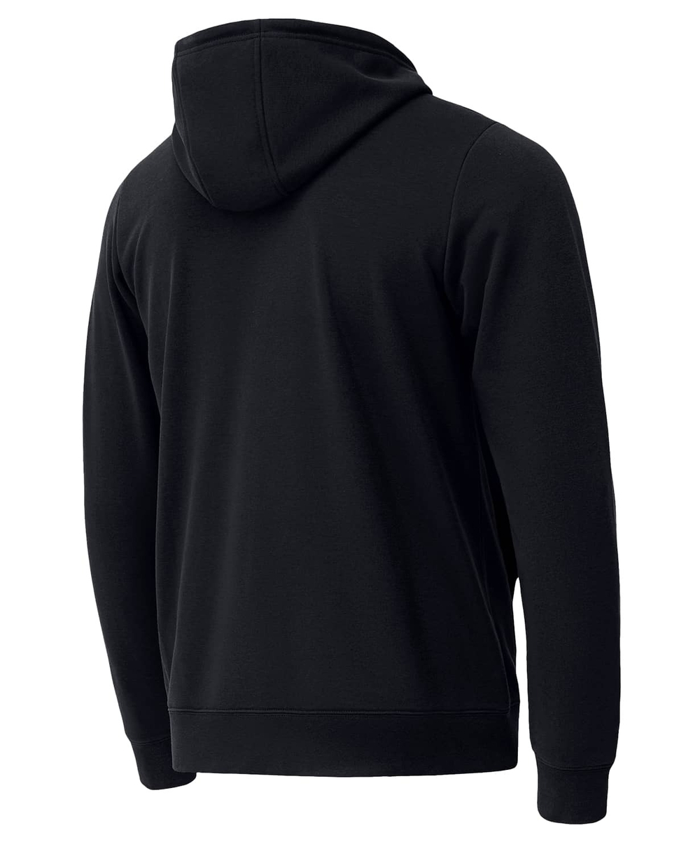Худи на молнии ESSENTIAL Cotton Zip Hoodie, черный