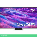 MiniLED телевизор Samsung AI Neo QLED QN80F QE75QN80FAUXRU