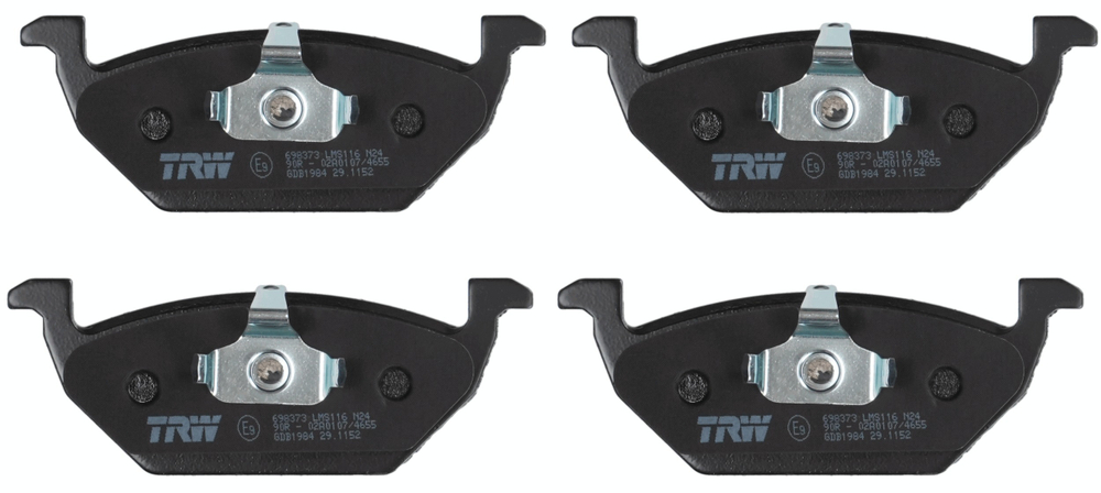 TRW - GDB1984-TRW - Brake Pad Set, disc brake