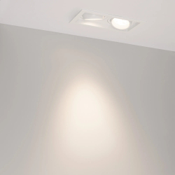 Светильник MS-VORTEX-BUILT-S210x117-2x20W Day4000 (WH-WH, 40 deg, 230V) (Arlight, IP20 Металл, 5 лет) 057768