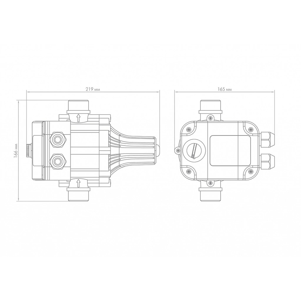 Блок управления насосом PREMIUM ДЖИЛЕКС