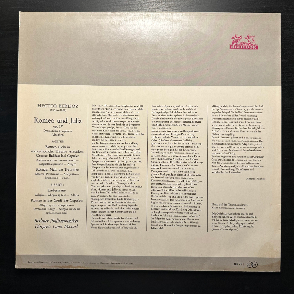Берлиоз - Ромео и Джульетта (Германия)