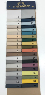 Портьерная ткань двусторонний dimout Megara арт. 5200 (высота 320 см, Турция)