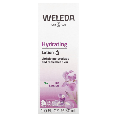 Weleda, Увлажняющий лосьон, экстракты ириса, 30 мл (1 жидк. унц.)