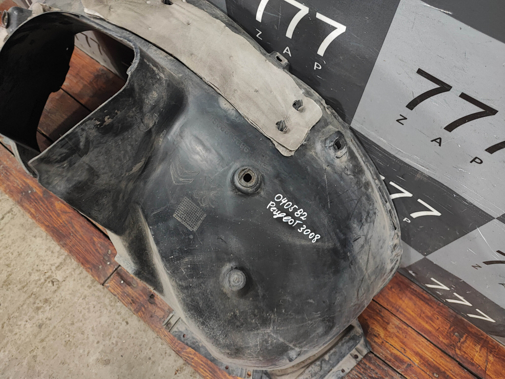 Подкрылок передний левый Peugeot 3008 2 16-24 Б/У Оригинал 9825282080