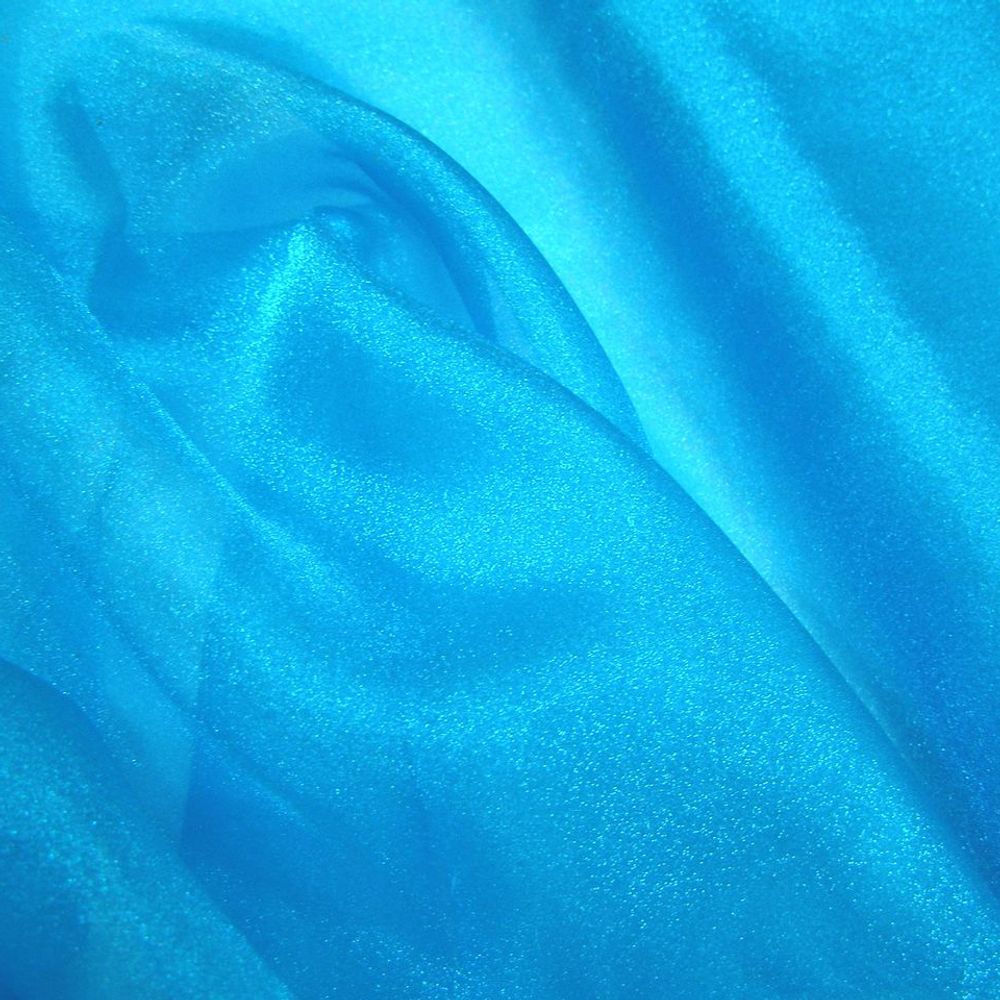 Ткань Органза светло-синяя арт. 122055