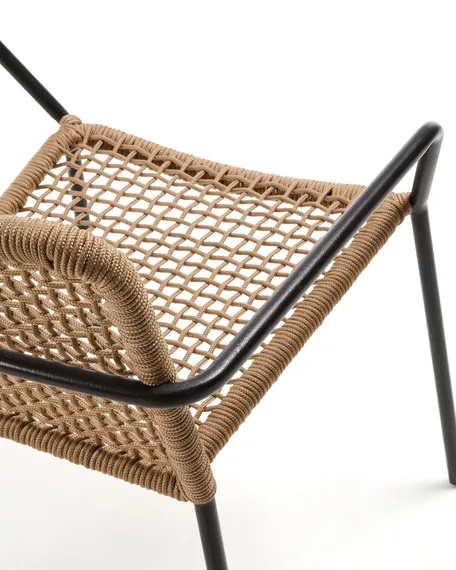 Стул Boomer бежевый | La Forma | Испания | Купить в Hallberg.ru