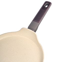 СКОВОРОДА БЛИННАЯ С АНТИПРИГАРНЫМ ПОКРЫТИЕМ PFLUON MARBLE, 22*4,3 СМ