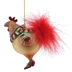 GAEM Украшение новогоднее "Курица", L9 W6 H11 см