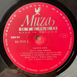 Винтажная виниловая пластинка LP Happy End, Jak Sie Masz Kochanie (Польша 1977)