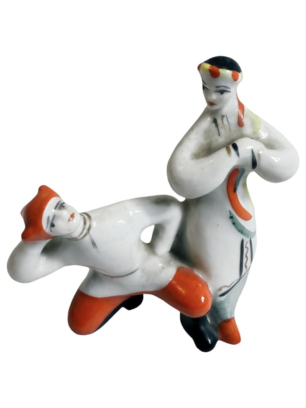 Статуэтка (миниатюра) "Танец с красноармейцем (Гопачок)"