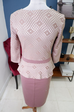 Платье La Via Estelar комбинированное 46 размер