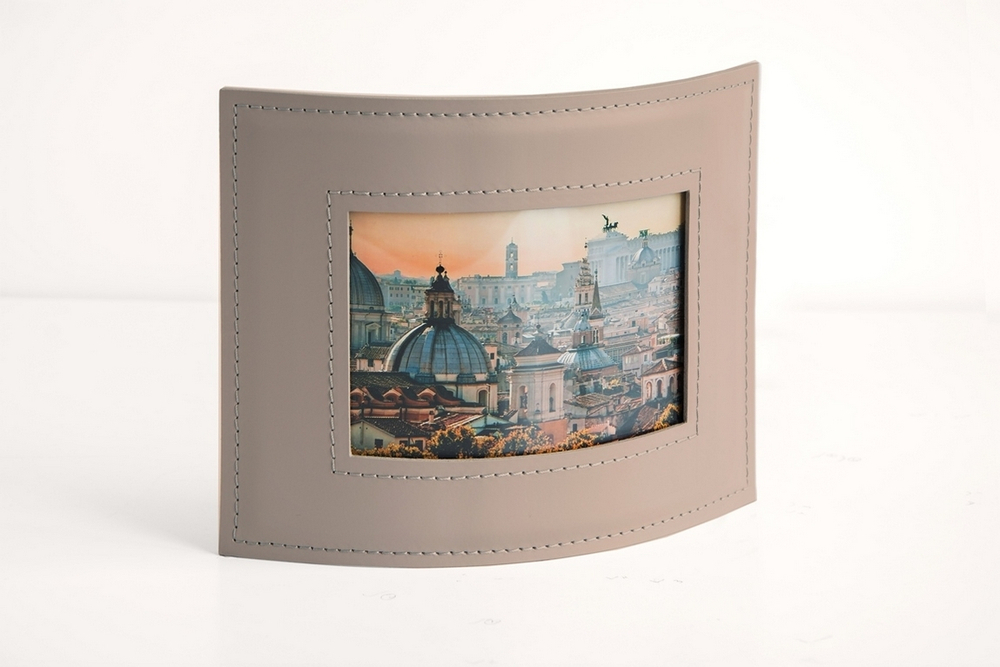 Кожаная фоторамка Classic горизонтальная