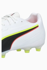 Бутсы Puma King 20 Match FG/AG - белый