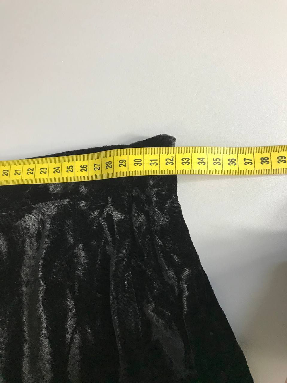 Юбка бархатистая, визуально 40/42 размер