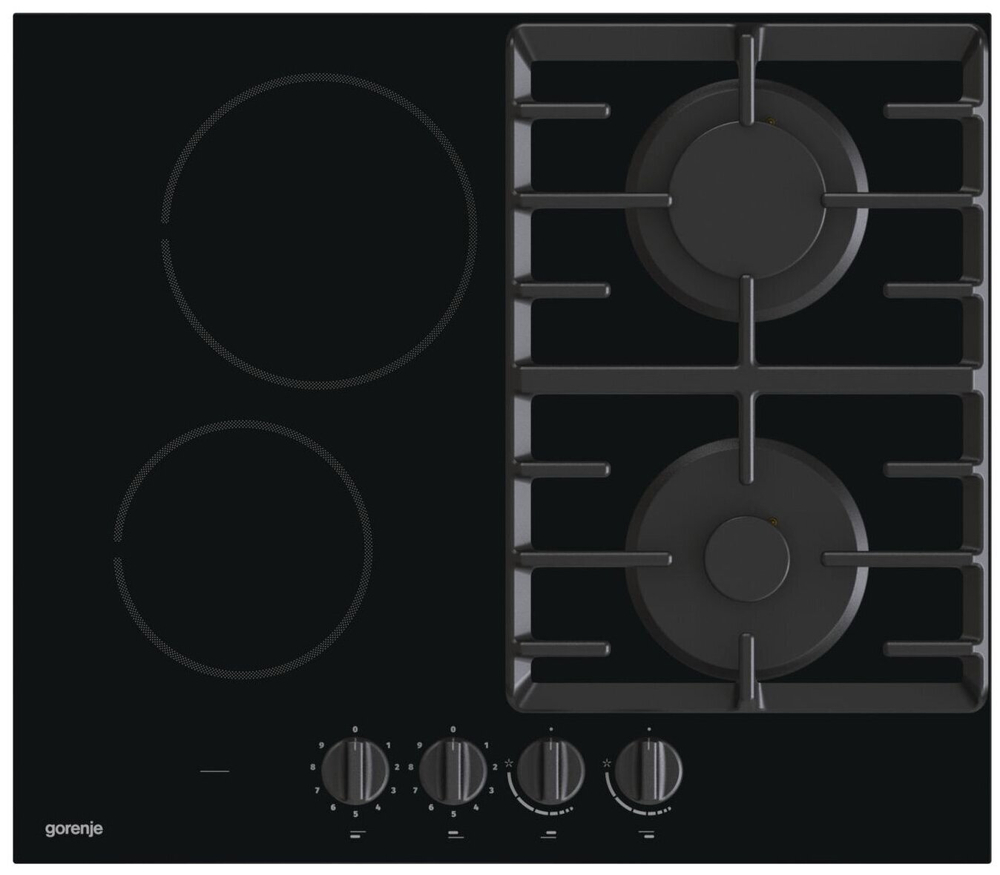 Встраиваемая комбинированная варочная панель Gorenje GCE691BSC