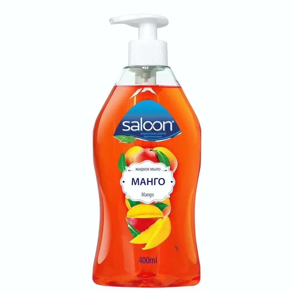 Мыло жидкое Saloon Манго 400мл+750мл