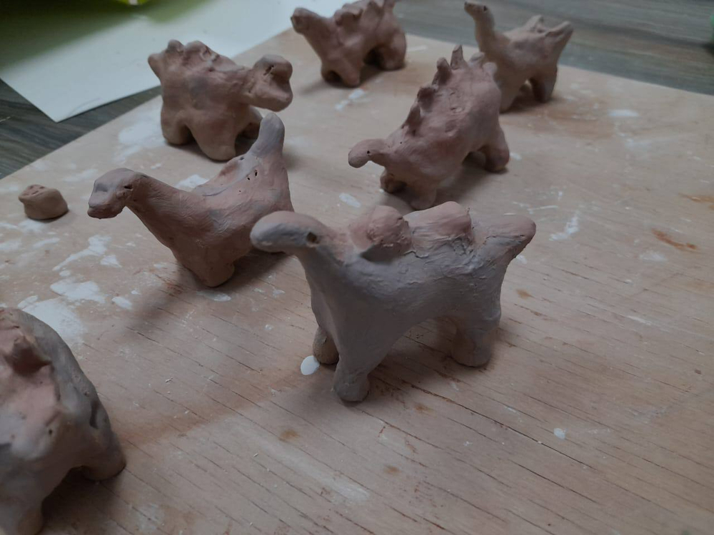 Керамика. Древние животные. Динозавры