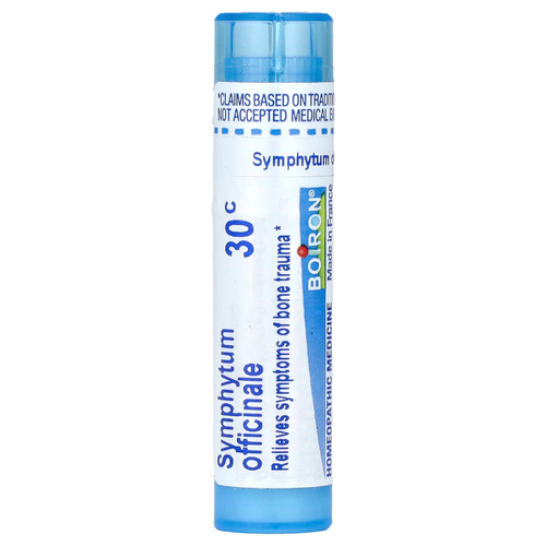 Boiron, Symphytum officinale, 30C, обезболивающее, около 80 гранул