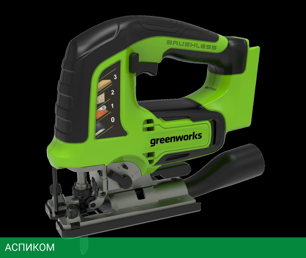 Электролобзик Greenworks GD24JS (3601407)