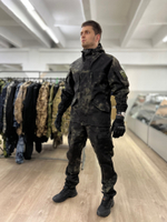 Костюм горка 6 весна-лето лайт / черный мох