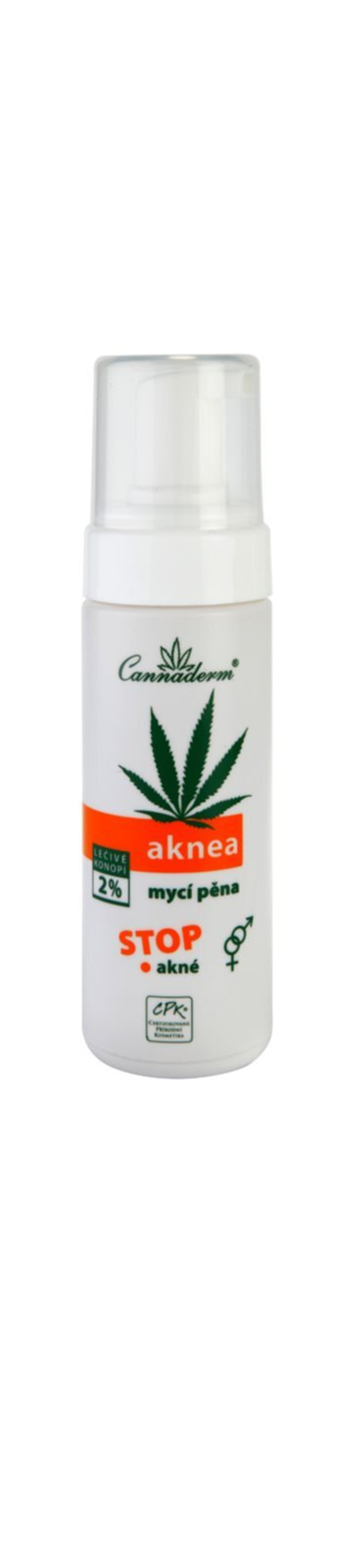 Cannaderm Aknea Washing Foam - очищающая пенка против прыщей /   180  ml  / GTIN 8594059735652
