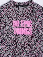 Платье для девочки с длинным рукавом