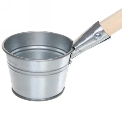 Ковш банный оцинкованный «БАНЬКА» 0.5л