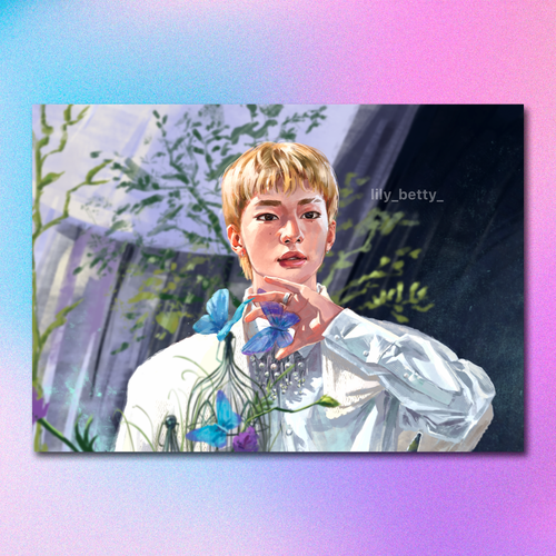 Арт принт / lily_betty_ / STRAY KIDS / Хёнджин #1