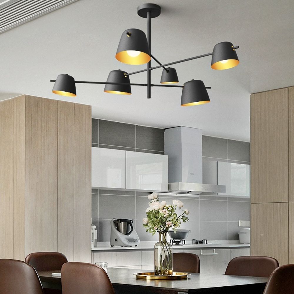 Люстра На Штанге Goda Black By Imperiumloft