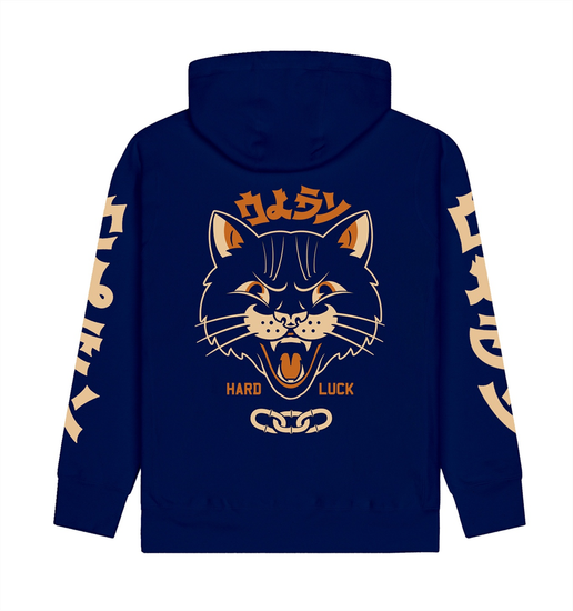 Худи Oldy Hell Cat(синий)