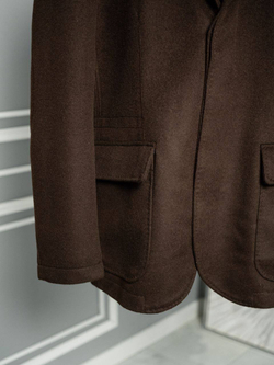 Куртка Kiton с подстежкой коричневая
