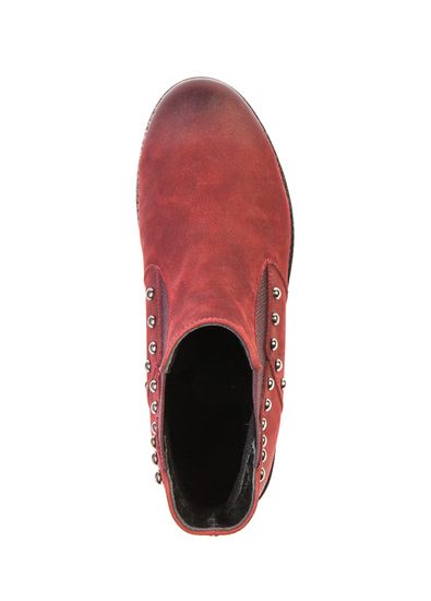 Женские полусапоги | 2790 (бордовый)