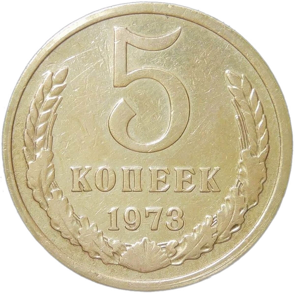5 копеек 1973 (VF)