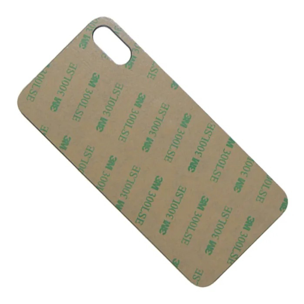 Задняя крышка для Apple iPhone X Белый (широкий вырез под камеру) - Премиум