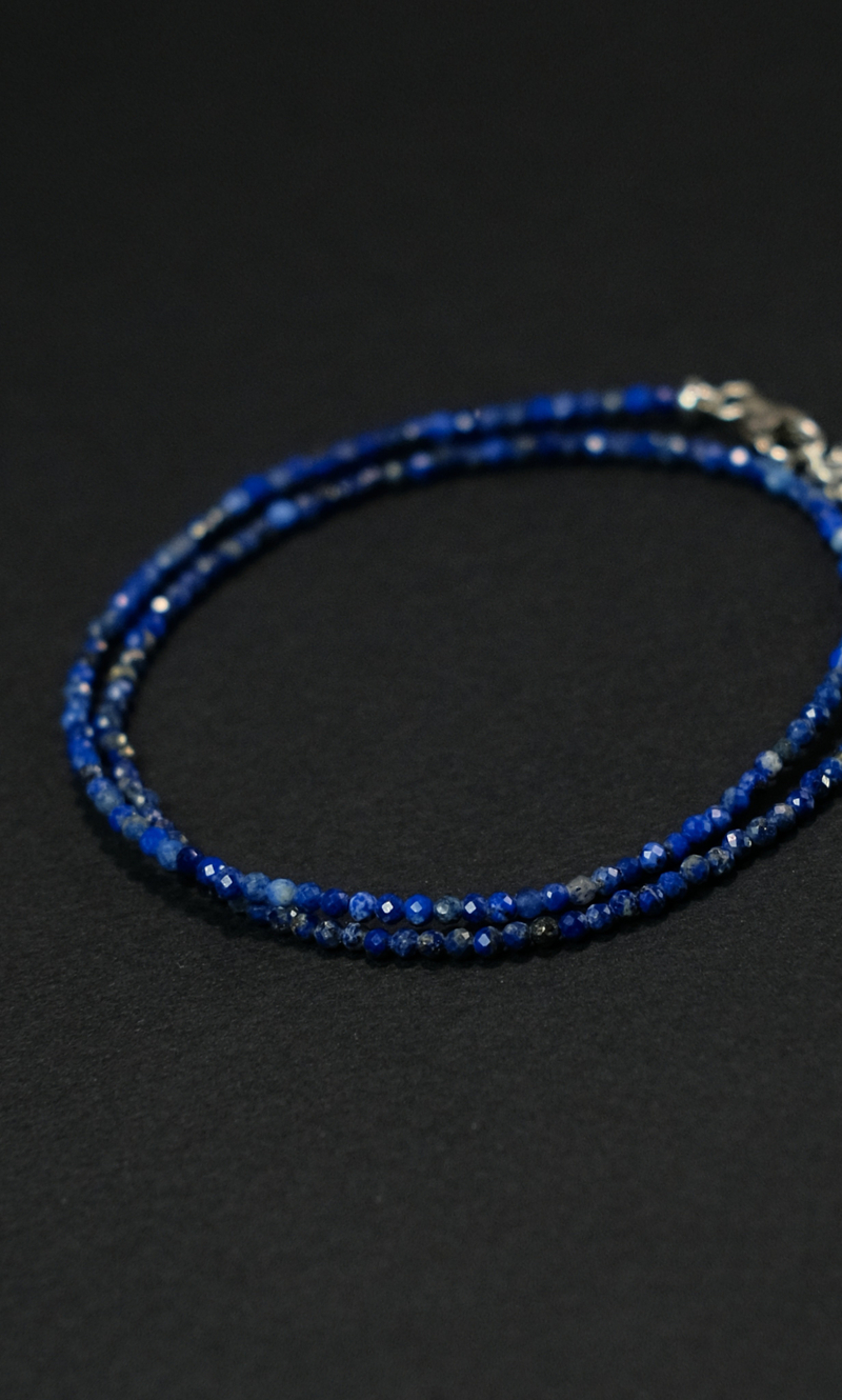 Чокер "Memo about Wealth" из лазурита 33-38 см