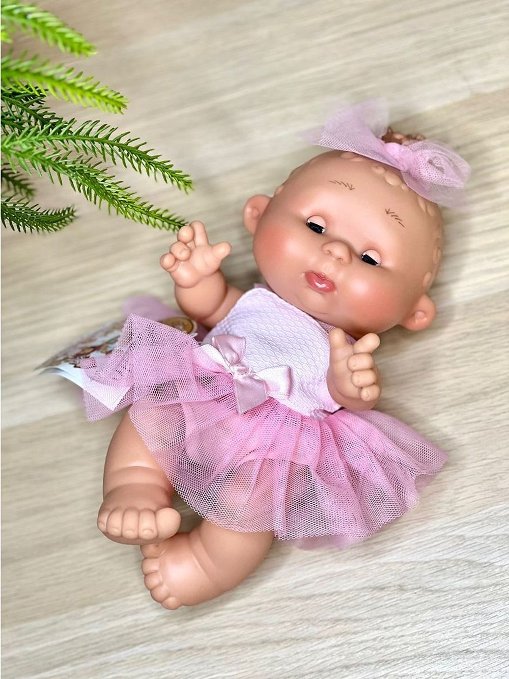 Пупс Nines 26см PEPOTE с закрывающими глазками (N814A)