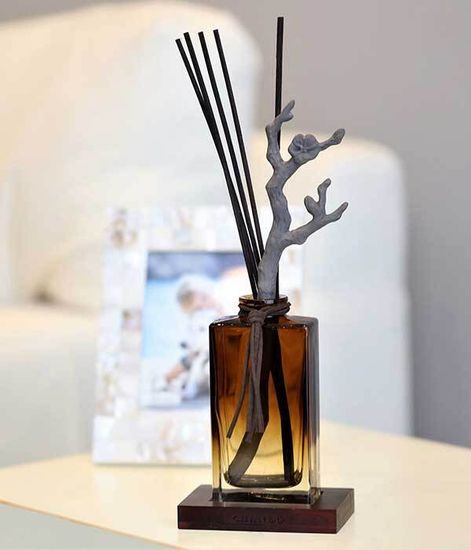 Golden Amber, ароматический диффузор с необычными палочками, Chando