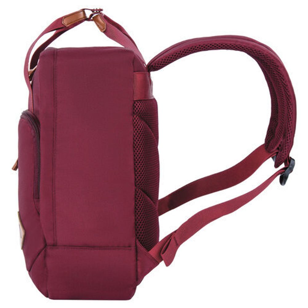 Рюкзак BRAUBERG FRIENDLY молодежный, бордовый, 37х26х13 см, 270090