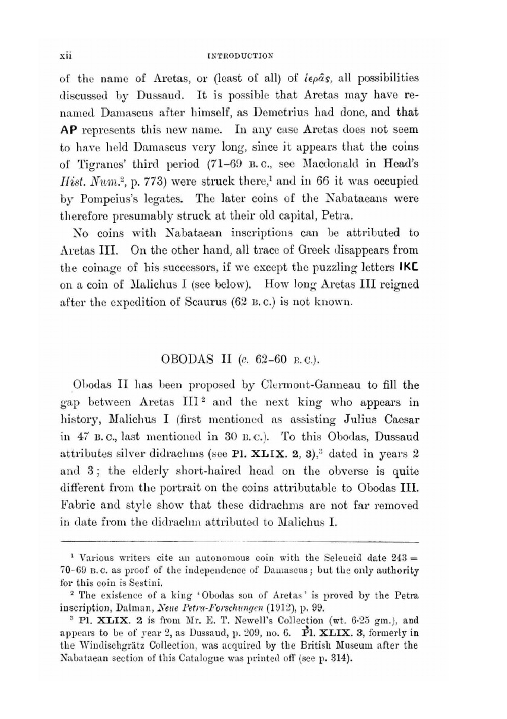 Catalogue of the Greek coins of Arabia, Mesopotamia and Persia. Nabataea, Arabia Provincia, S. Arabia, Mesopotamia, Babylonia, Assyria, Persia, Alexandrine empire of the East, Persis, Elymais, Characene | George Francis Hill