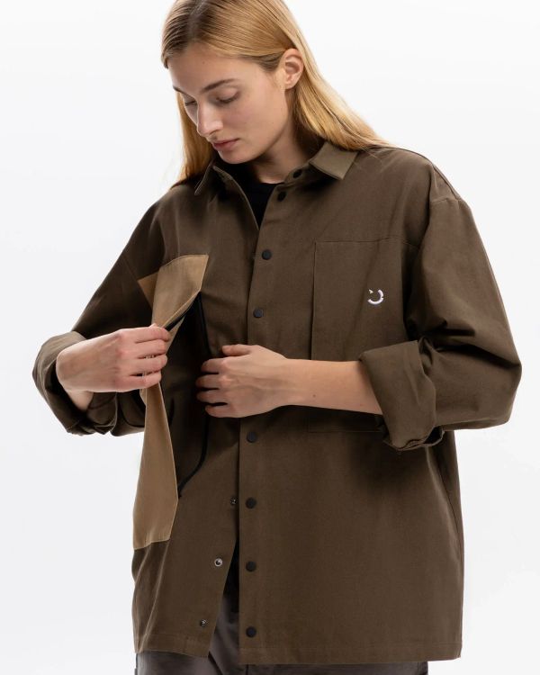 Рубашка Outland Craft V2 коричневая - фото 2