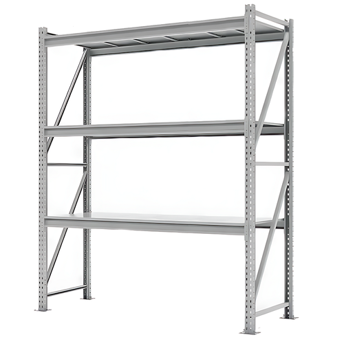 Стеллаж СФМ 3000х1750х800 (3 яруса с настилом) Zn