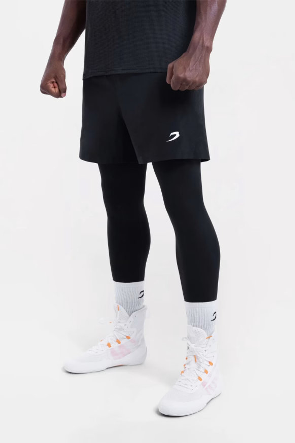 Шорты BOXRAW Valdes 2 в 1 Tight черные